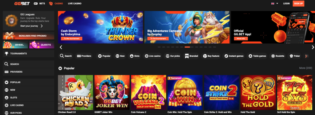 GGBet Casino Utan Svensk Licens